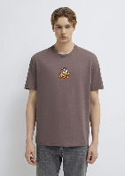 Resim Mavi Erkek T-shirt M0612657-86683