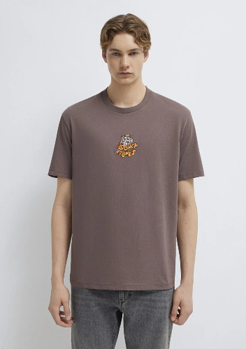 Resim Mavi Erkek T-shirt M0612657-86683