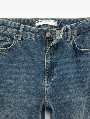 Resim Koton Kadın Jean Pantolon 7WAL40008MD