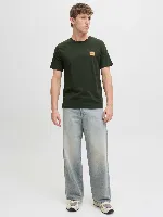 Resim Jack & Jones Jjbrandy Tee Ss Crew Neck Ln Erkek T-shirt 12279100