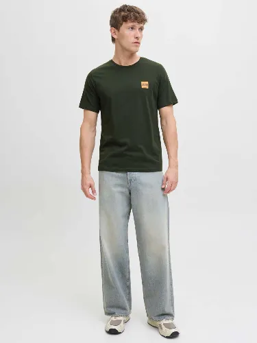 Resim Jack & Jones Jjbrandy Tee Ss Crew Neck Ln Erkek T-shirt 12279100