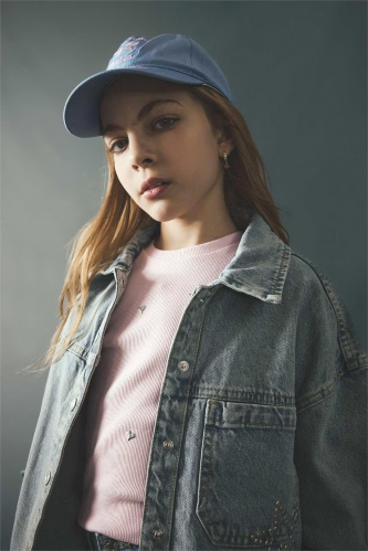 Resim Defacto Kız Çocuk Jean Ceket H2229A8/NM29