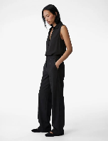 Resim Koton Kadın Kısa Kol Gömlek 6SAK60002UW