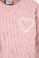 Resim Defacto Kız Bebek Sweat Takım G9202A5/BR138