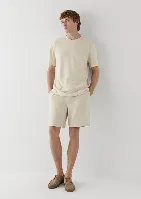 Resim Mavi Erkek Penye Şort M0410325-70144