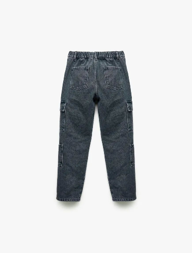 Resim Koton Erkek Çocuk Jean Pantolon 6WKB40037TD