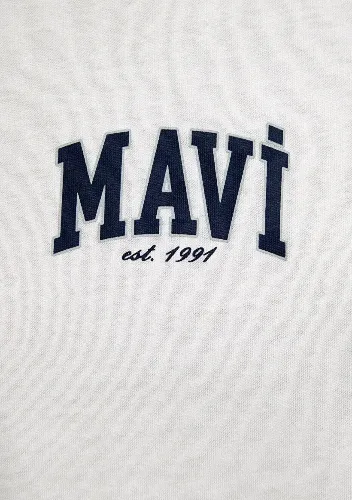 Resim Mavi Kadın T-shirt M1613412-70057