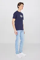 Resim Lee  Erkek T-shirt L2510154410 Regular Fit Aplikeli