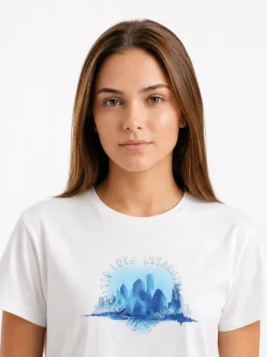 Resim Loft Kadın T-shirt LF2042269