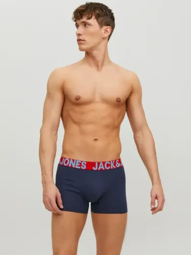 Resim Jack & Jones Jaccrazy Solıd Trunks 3 Pack Noos Erkek Boxer&Külot 12151349