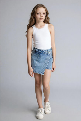 Resim Defacto Kız Çocuk Etek H0377A8/NM28