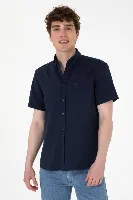 Resim U.S. Polo Assn. Goxy025Y Erkek Dokuma Gömlek 2084143
