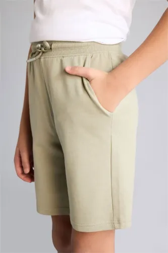 Resim Defacto Erkek Çocuk Penye Şort B5867A8/GN497