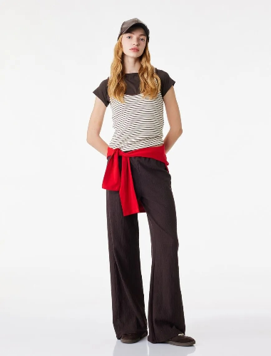 Resim Koton Kadın Kanvas Pantolon 6SAL40021IK