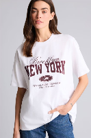 Resim Defacto Kadın T-shirt H1404AX/WT34