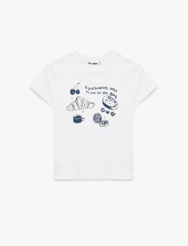 Resim Koton Kadın T-shirt 6SAL10076IK