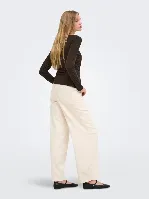 Resim Only Onlelena L/S Boatneck Metal Top Jrs Noos Kadın T-shirt 15380314