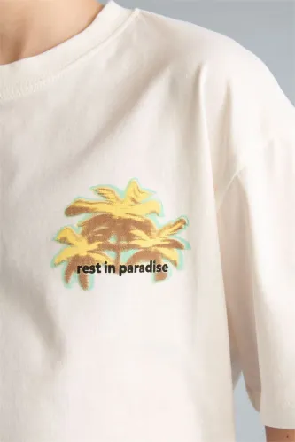 Resim Defacto Erkek Çocuk T-shirt H3489A8/ER105