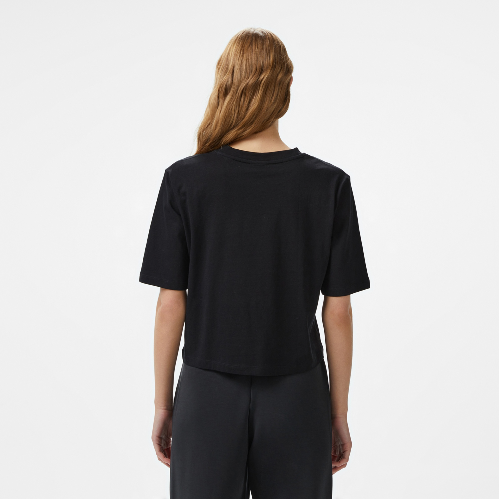 Resim Guess Athleisure  Kadın  T-shirt V4BI21I3Z14-JBLK Colette Boxy T-Shırt