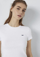 Resim Mavi Kadın T-shirt M1613848-620