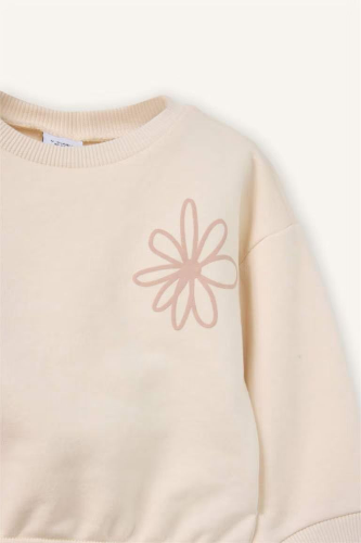 Resim Defacto Kız Bebek Sweat Takım G8500A5/ER230