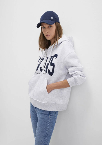 Resim Mavi Logo Baskılı Kadın Sweat M1S10421-80196