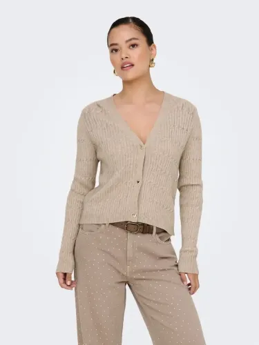 Resim Only Onlkatıa Ls Vneck Cardı Knt Noos Kadın Kazak 15310902