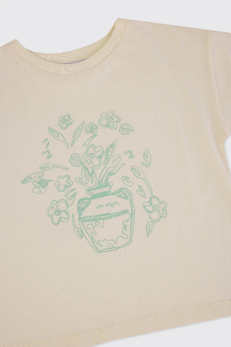 Resim Panço Kız Çocuk T-shirt