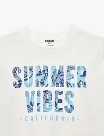 Resim Koton Erkek Çocuk T-shirt 6SKB10150TK