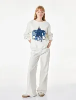 Resim Koton Kadın Sweat 7WAL10045IK