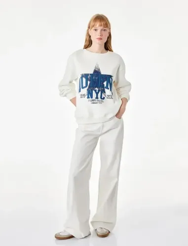 Resim Koton Kadın Sweat 7WAL10045IK