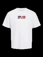 Resim Jack & Jones Jjcorp Graphıc Tee  Ss O-Neck Ln Erkek T-Shirt 12268415