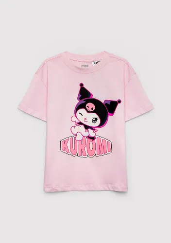 Resim Mavi Kız Çocuk T-shirt M7610477-90773