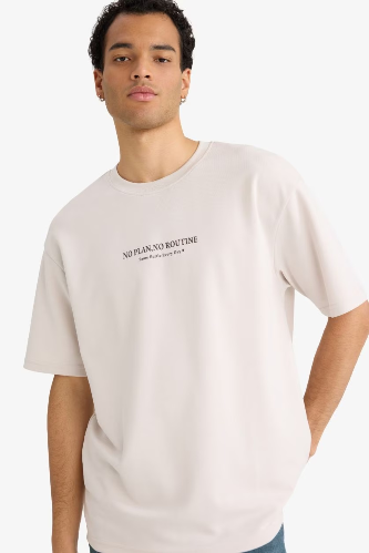 Resim Defacto Erkek T-shirt F8097AX/ER22
