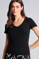 Resim Defacto Kadın T-Shirt H3873Ax/Bk81