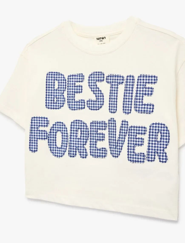 Resim Koton Kız Çocuk T-shirt 6SKG10121AK