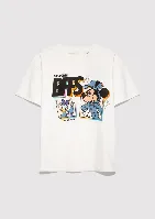 Resim Mavi Kız Çocuk T-shirt M7610419-70057