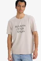 Resim Defacto Erkek T-shirt F9683AX/BG766