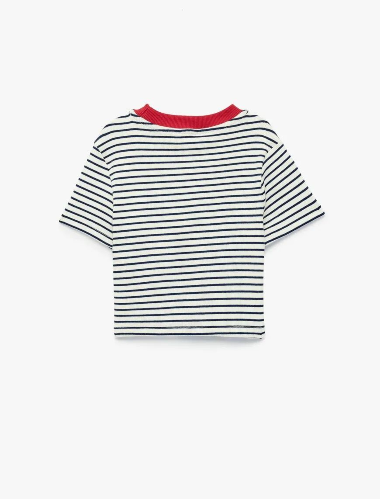 Resim Koton Kız Çocuk T-shirt 6SKG10403AK