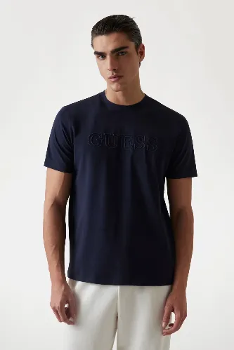 Resim Guess Ss Alphy T-Shırt Erkek T-shirt Z2Yı11J1314-Dpm