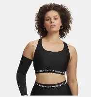 Resim Under Armour Crossback Mid Bra Kadın Spor Sütyen 1361034-011
