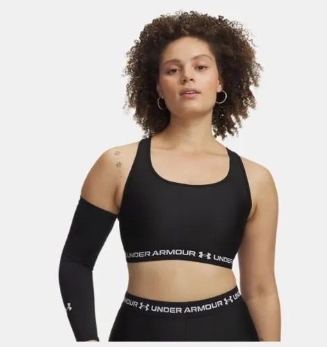 Resim Under Armour Crossback Mid Bra Kadın Spor Sütyen 1361034-011