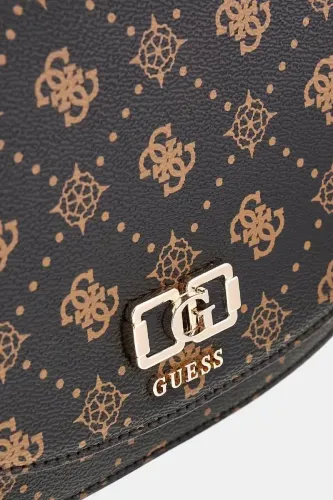 Resim Guess Handbag  Kadın  Çanta HWGP9928200-ESL Emelıe Logo Flap Shoulder Bag