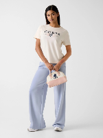 Resim Guess Athleisure  Kadın  T-shirt V6RI13KD772-G1O6 Steffı Cn Ss T-Shırt