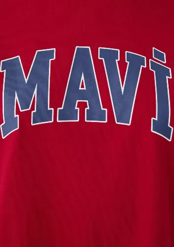 Resim Mavi Kadın T-shirt M1600843-86417