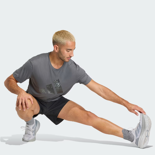 Resim Adidas Run Ess Bl T M Erkek T-shirt KC4275