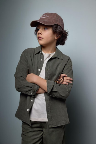 Resim Defacto Erkek Çocuk Uzun Kol Gömlek G5005A8/KH438