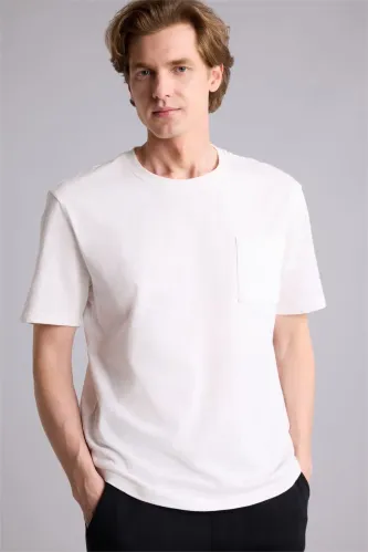 Resim Defacto Erkek T-shirt G6991AX/ER105