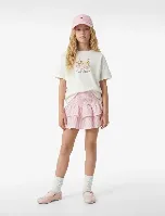 Resim Koton Kız Çocuk T-Shirt 6Skg10585Ak