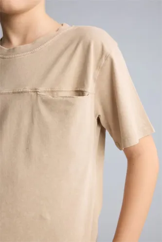 Resim Defacto Erkek Çocuk T-shirt G9417A8/BG210